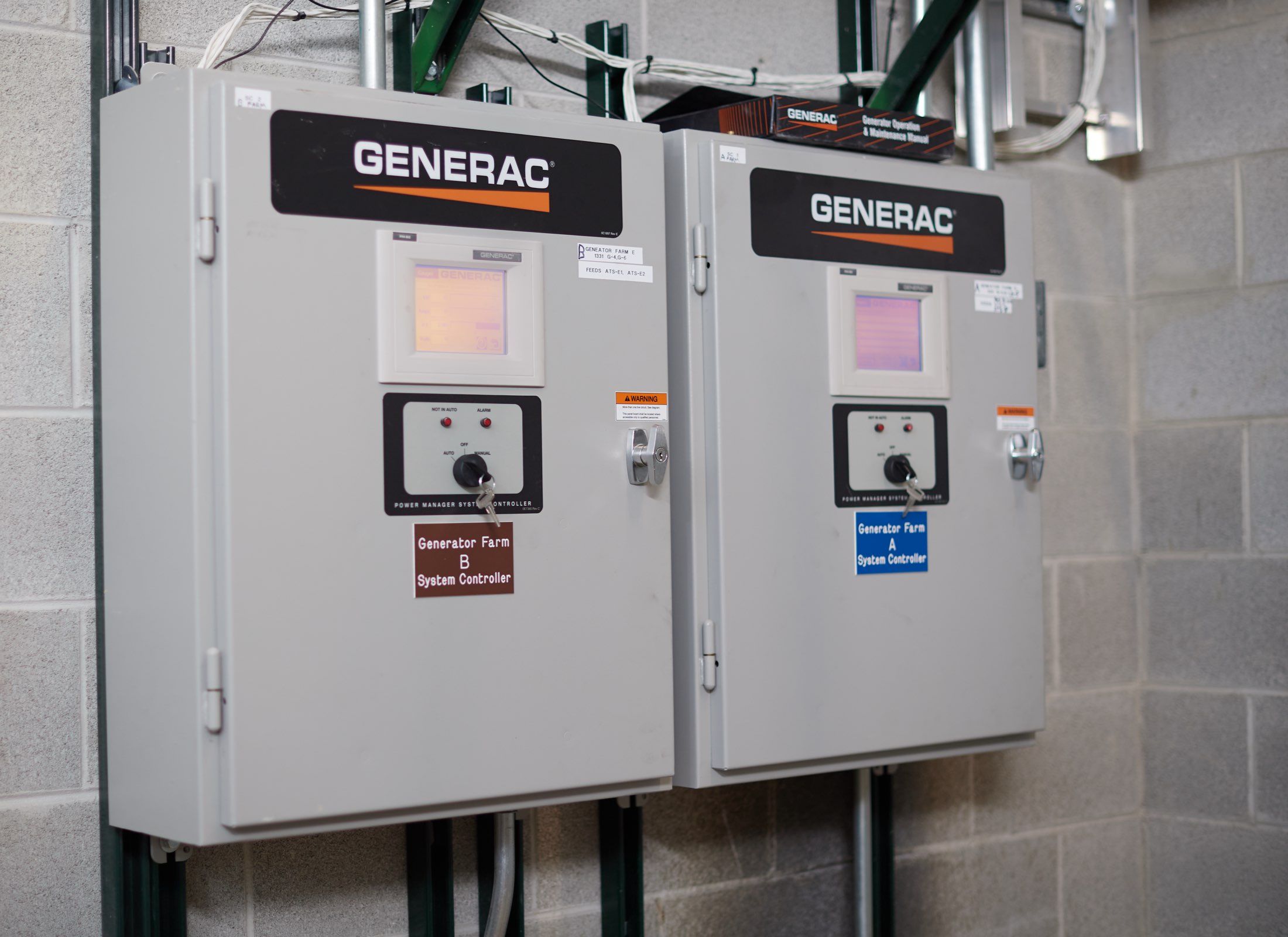 Generac power box panels. Zonatherm is the exclusive representative in Chicago, IL, for Generac products.